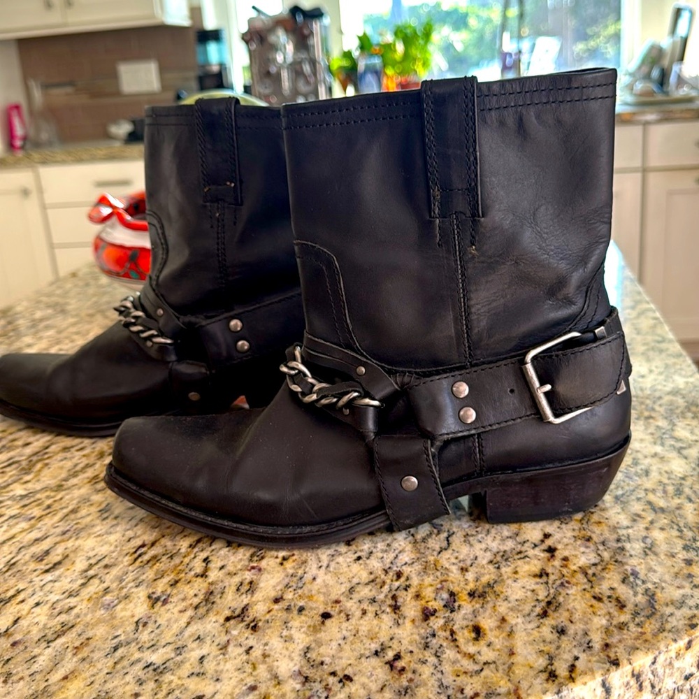 Juicy Couture Cowboy Ankle Boots